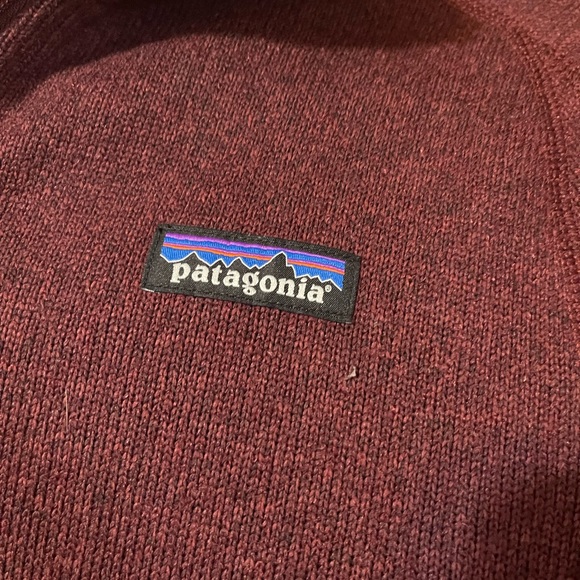 Patagonia Maroon Fleece Pullover - Picture 3 of 3
